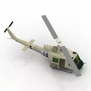 Helicopter 3d model Helicopter 3d model