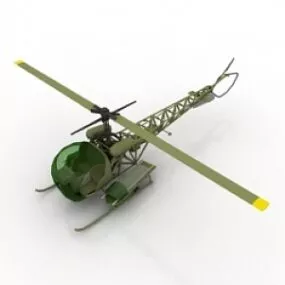 Helicopter 3d model