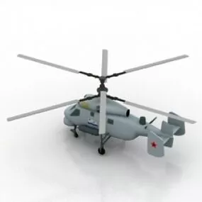 Helicopter 3d model
