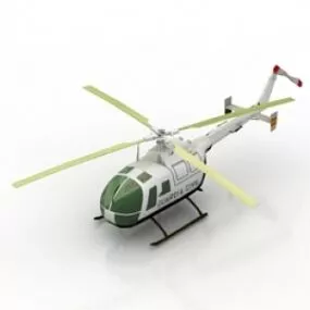 Helicopter 3d model