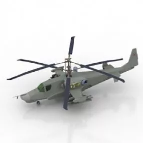 Helicopter 3d model