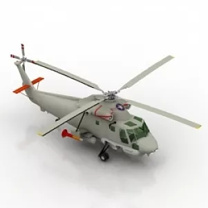 Sh2f Helicopter 3d model Sh2f Helicopter 3d model