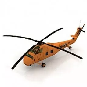 Helicopter 3d model