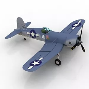 Airplane 3d model Airplane 3d model