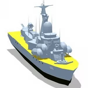 Ship Craft 3d model Ship Craft 3d model