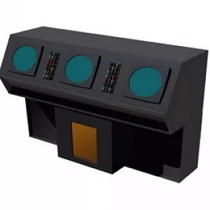 Radarconsole 3d model Radarconsole 3d model