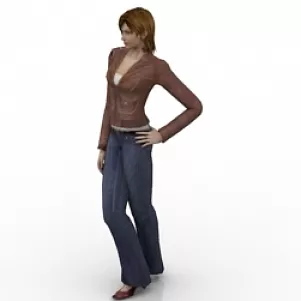 Girl 3d model Girl 3d model
