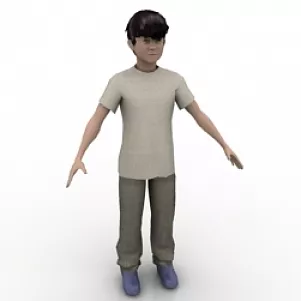 Little Boy 3d model Little Boy 3d model