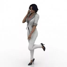 Girl 3d model