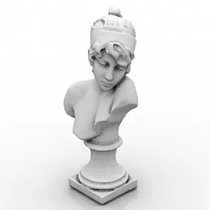 Bust 3d model Bust 3d model