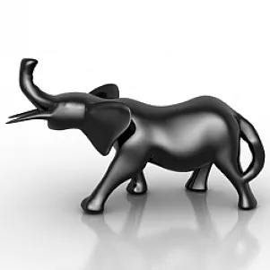 Elephant Decoration 3d model Elephant Decoration 3d model