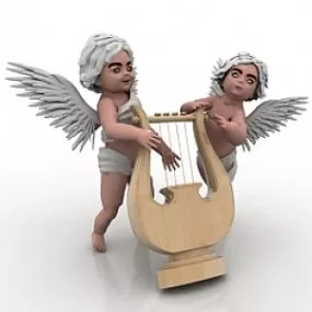 Angels 3d model