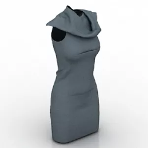 Clothes Dress 3d model Clothes Dress 3d model