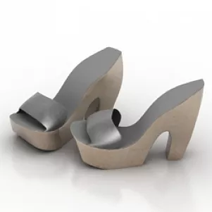 Shoes 3d model Shoes 3d model