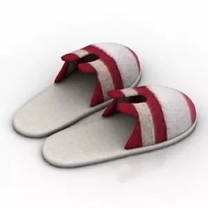 Slippers 3d model Slippers 3d model