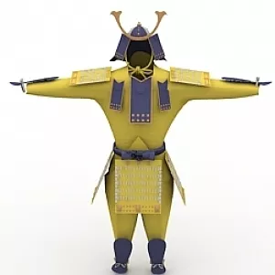 Samurai Clothing 3d model Samurai Clothing 3d model