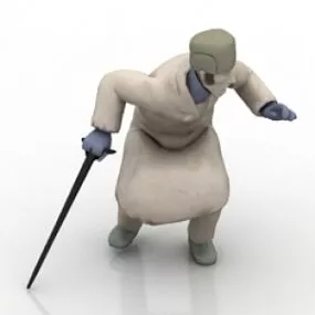 Grand Dad 3d model
