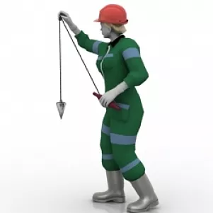 Lowpoly Worker 3d model Lowpoly Worker 3d model