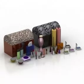 Cosmetics 3d model