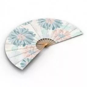 Hand Fan 3d model