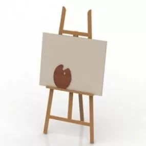 Easel 3d model