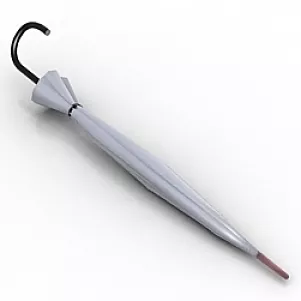 Classic Umbrella 3d model Classic Umbrella 3d model
