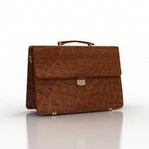 Leather Bag 3d model Leather Bag 3d model