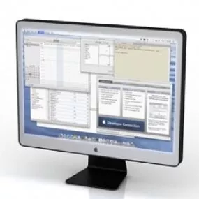 Monitor 3d model