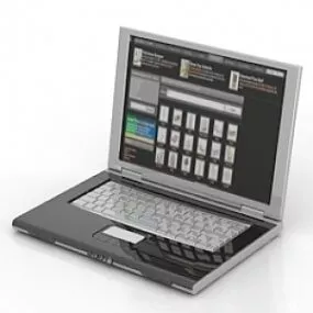 Notebook 3d model