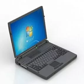 Realistic Notebook 3d model