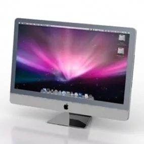 Mac Cinema 3d model