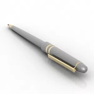 Ball-point Pen 3d model Ball-point Pen 3d model