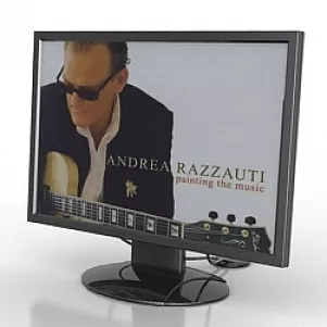 Lcd Tv Square Shape 3d model