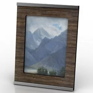 Picture Frame Free 3d Model - .3ds, .Gsm - Open3dModel