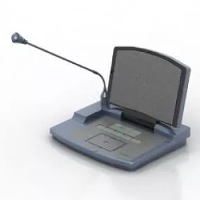 Event Microphone Set 3d model