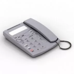 Telephone 3d model