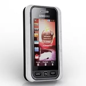 Samsung Phone S5230 3d model Samsung Phone S5230 3d model