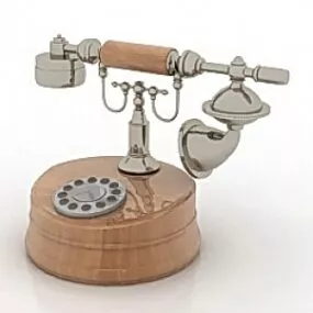 Retro Caesar Phone 3d model