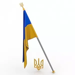 Dynamic Textile Flag 3d model