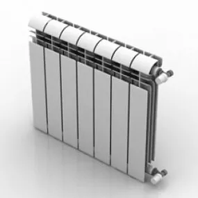 Heater Radiator 3d model
