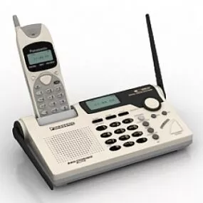 Old Telephone 3d model