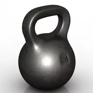 Weight 3d model Weight 3d model