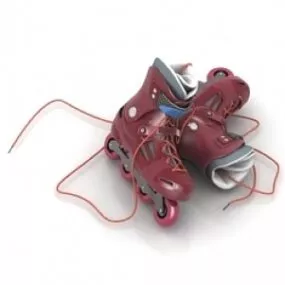 Roller Skates 3d model