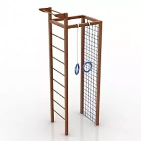 Wall Bars 3d model