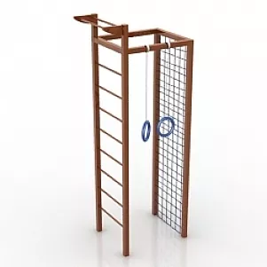 Wall Bars 3d model Wall Bars 3d model
