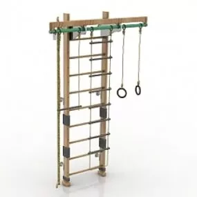 Wall Bars 3d model