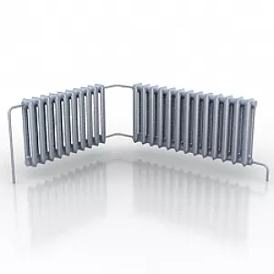Radiator 3d model Radiator 3d model