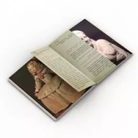 Book 3d model