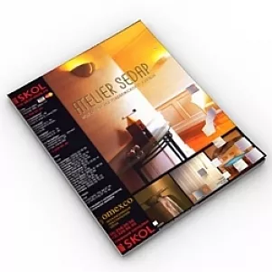 Two Stack Books 3d model
