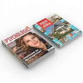 Magazines 3d model